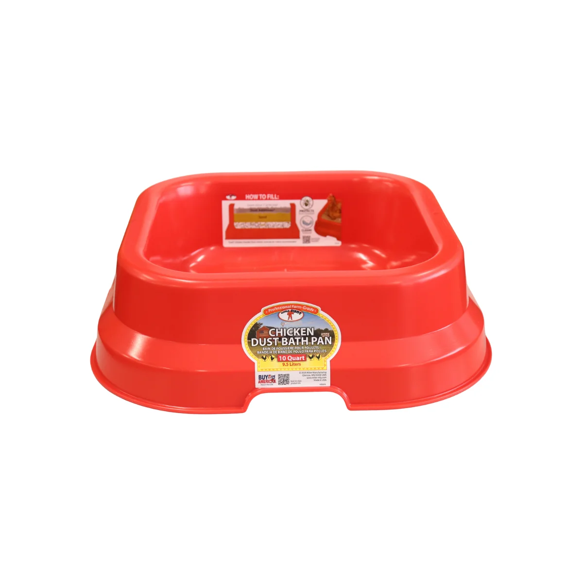 Chicken Dust Bath Pan