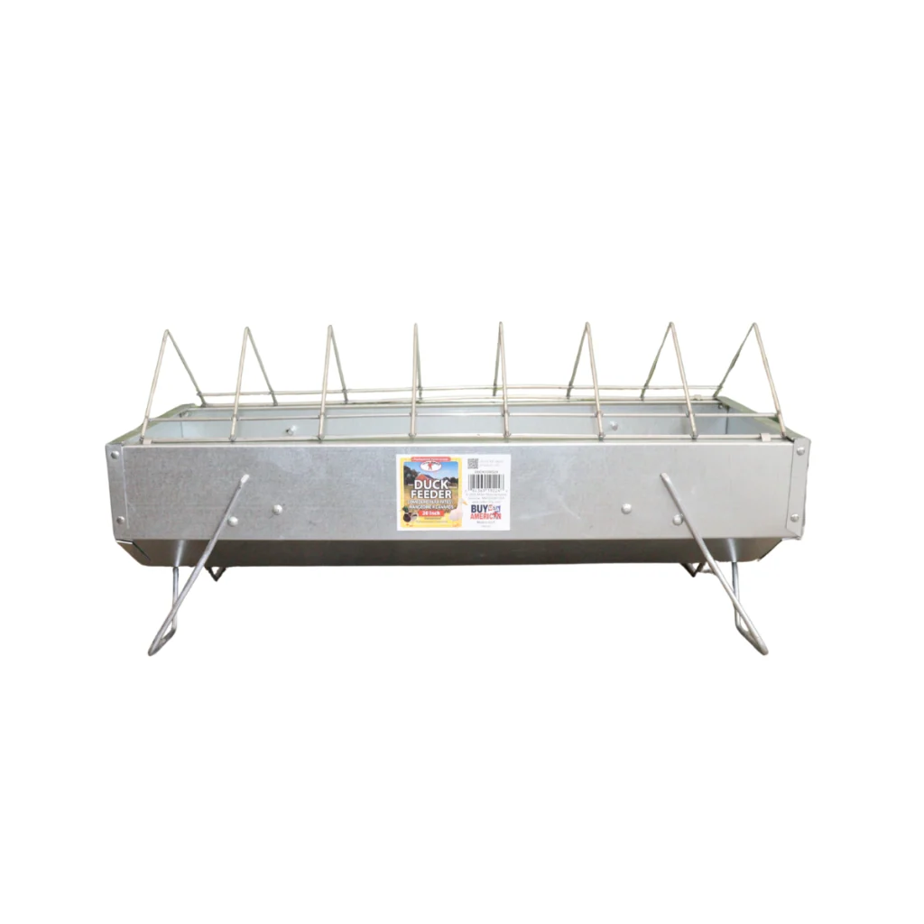 Duck Feeders - Galvanized Steel - Image 4