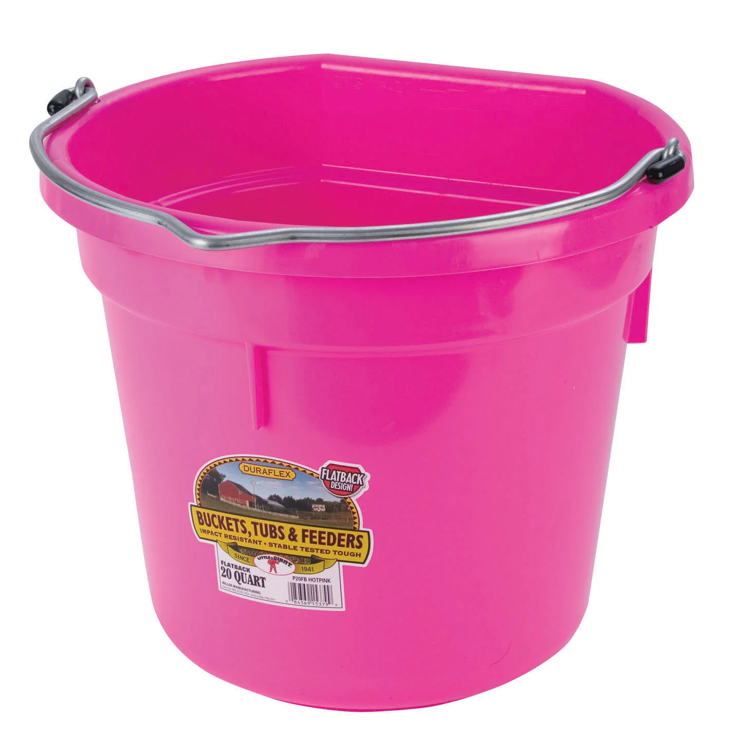 Flat Back Plastic Bucket - Image 11