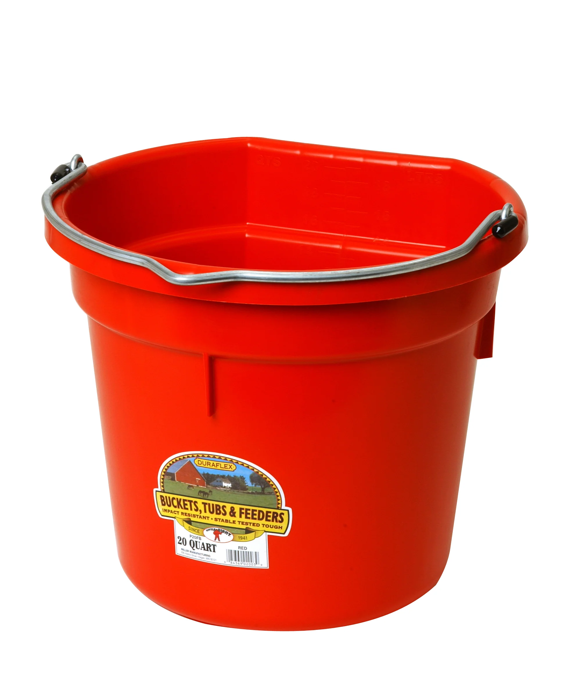 Flat Back Plastic Bucket - Image 16