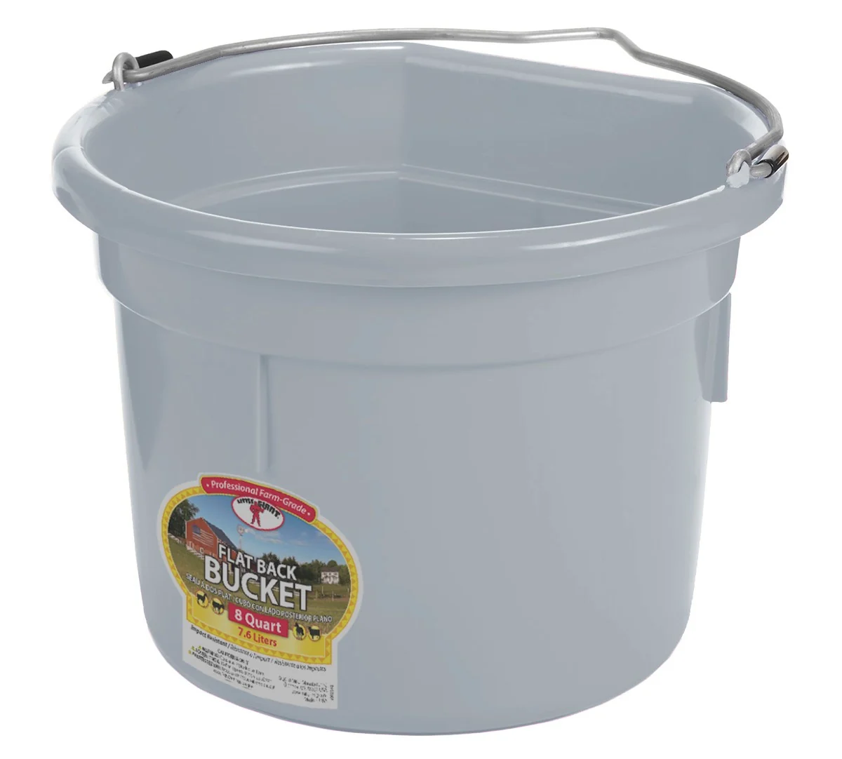 Flat Back Plastic Bucket - Image 39