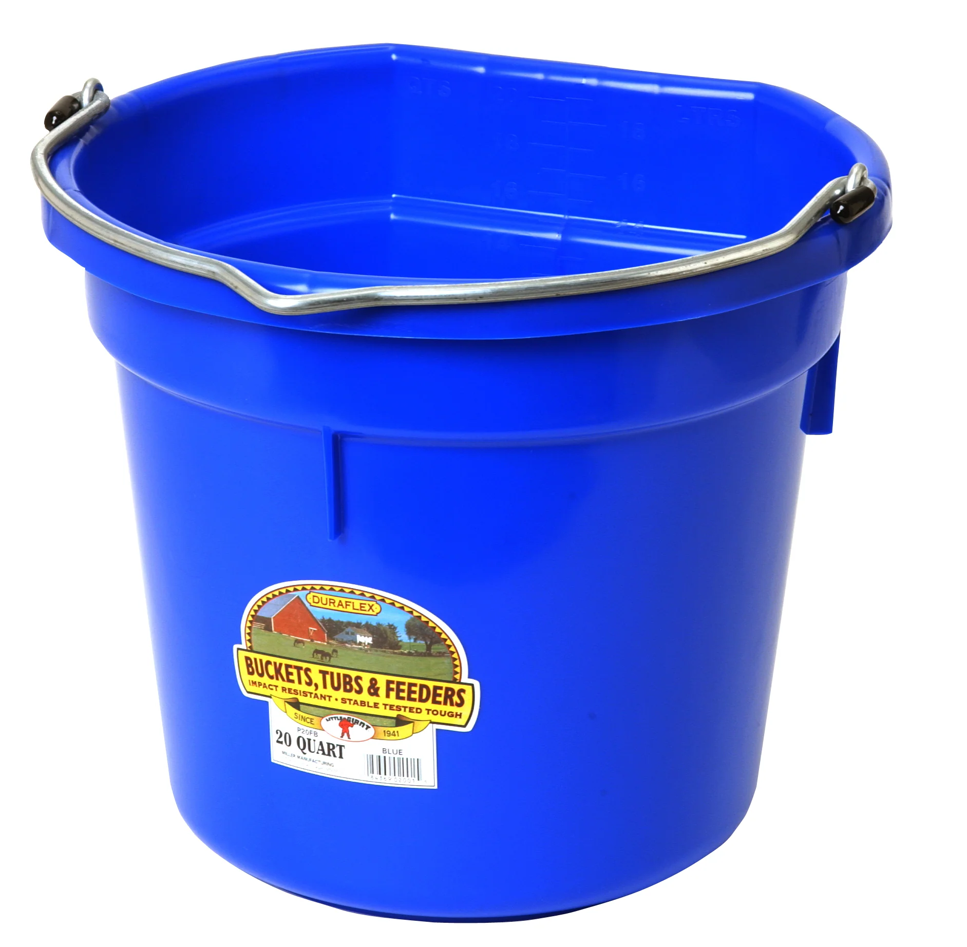Flat Back Plastic Bucket - Image 8
