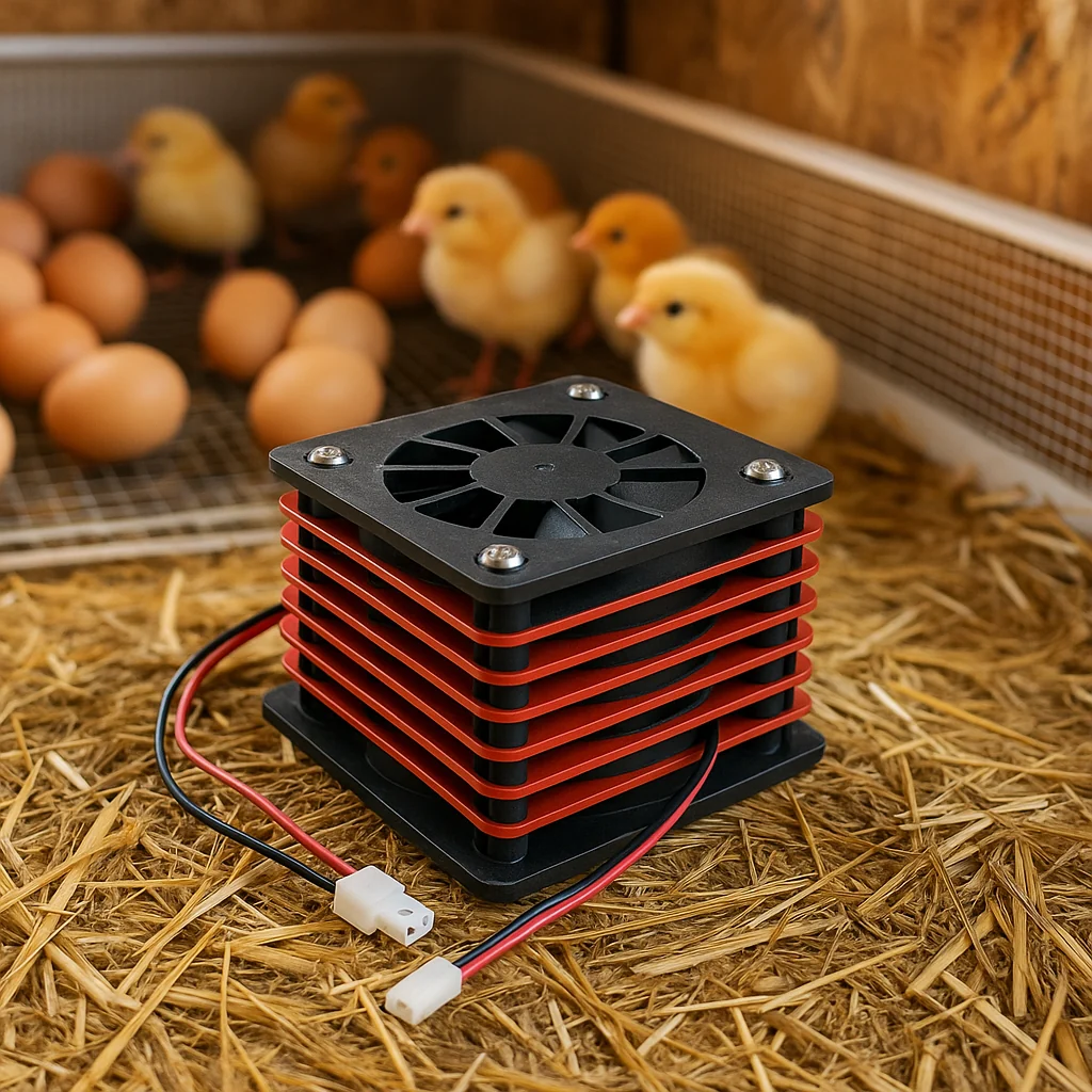 Force Air Incubator Fan Kit with Heater - Image 2
