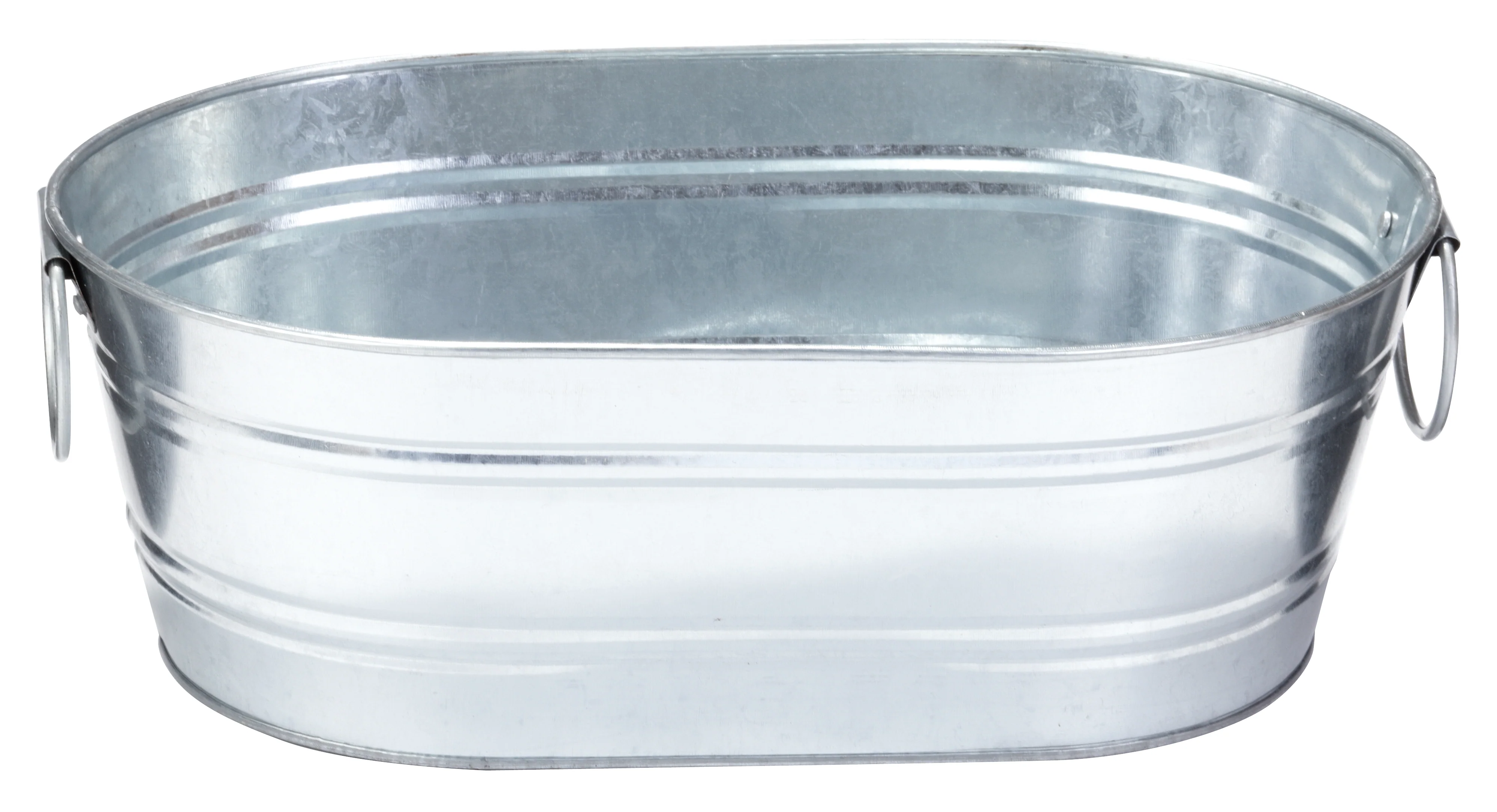 Galvanized Oval Tub - Image 3