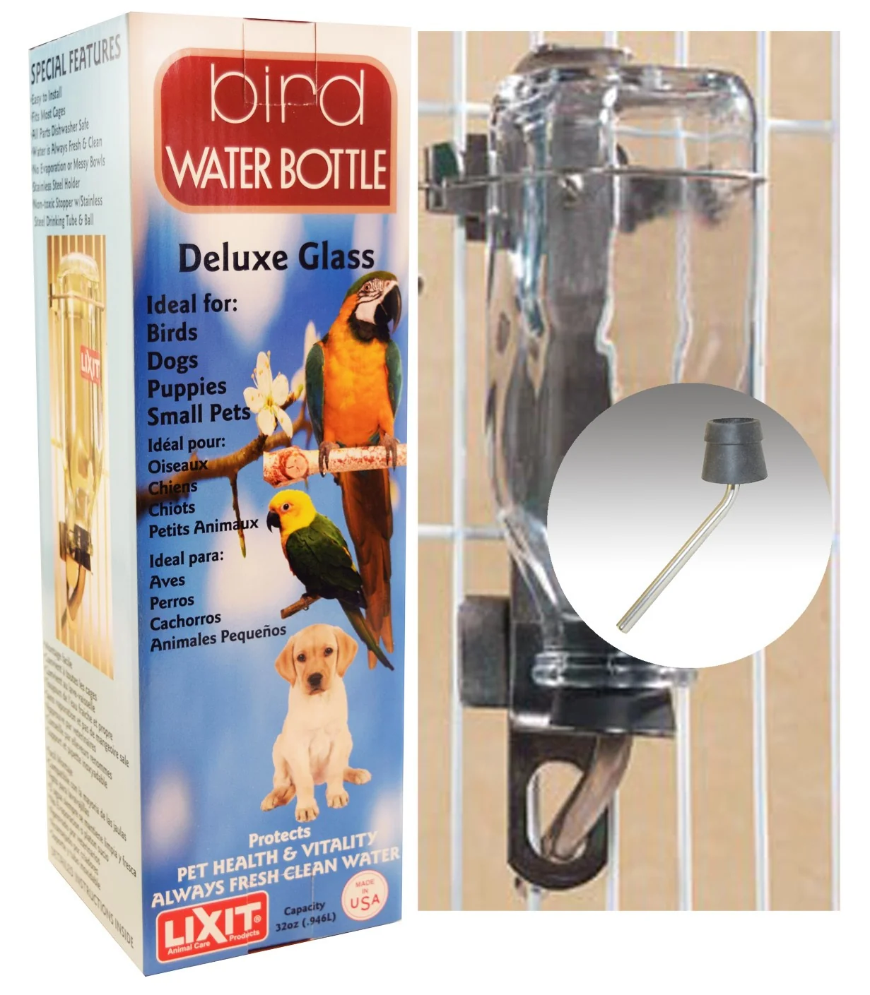 Heavy Duty Glass Water Bottles - Image 3