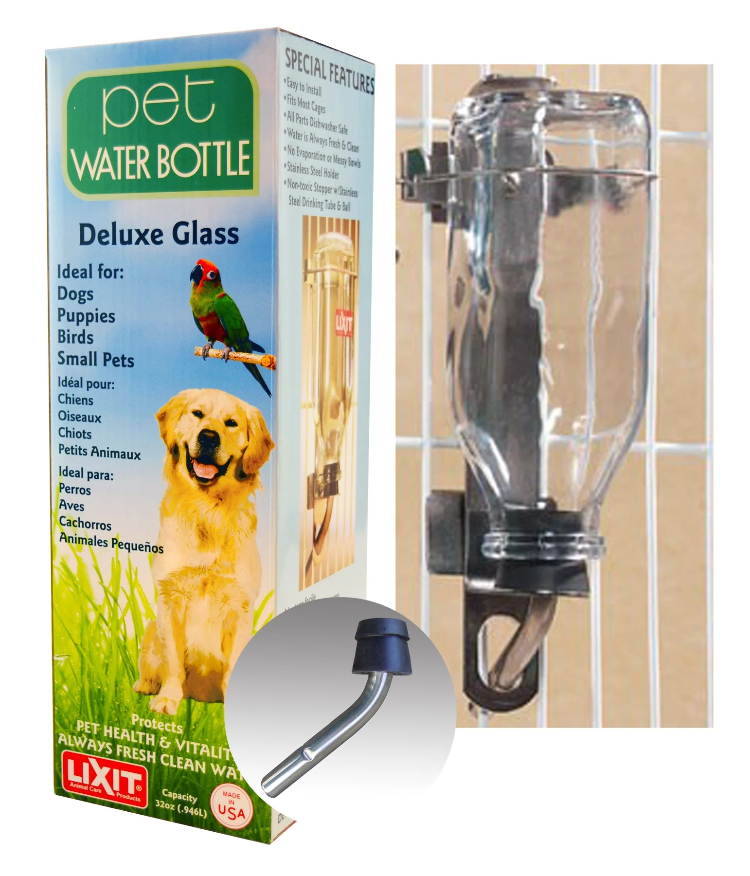 Heavy Duty Glass Water Bottles - Image 5