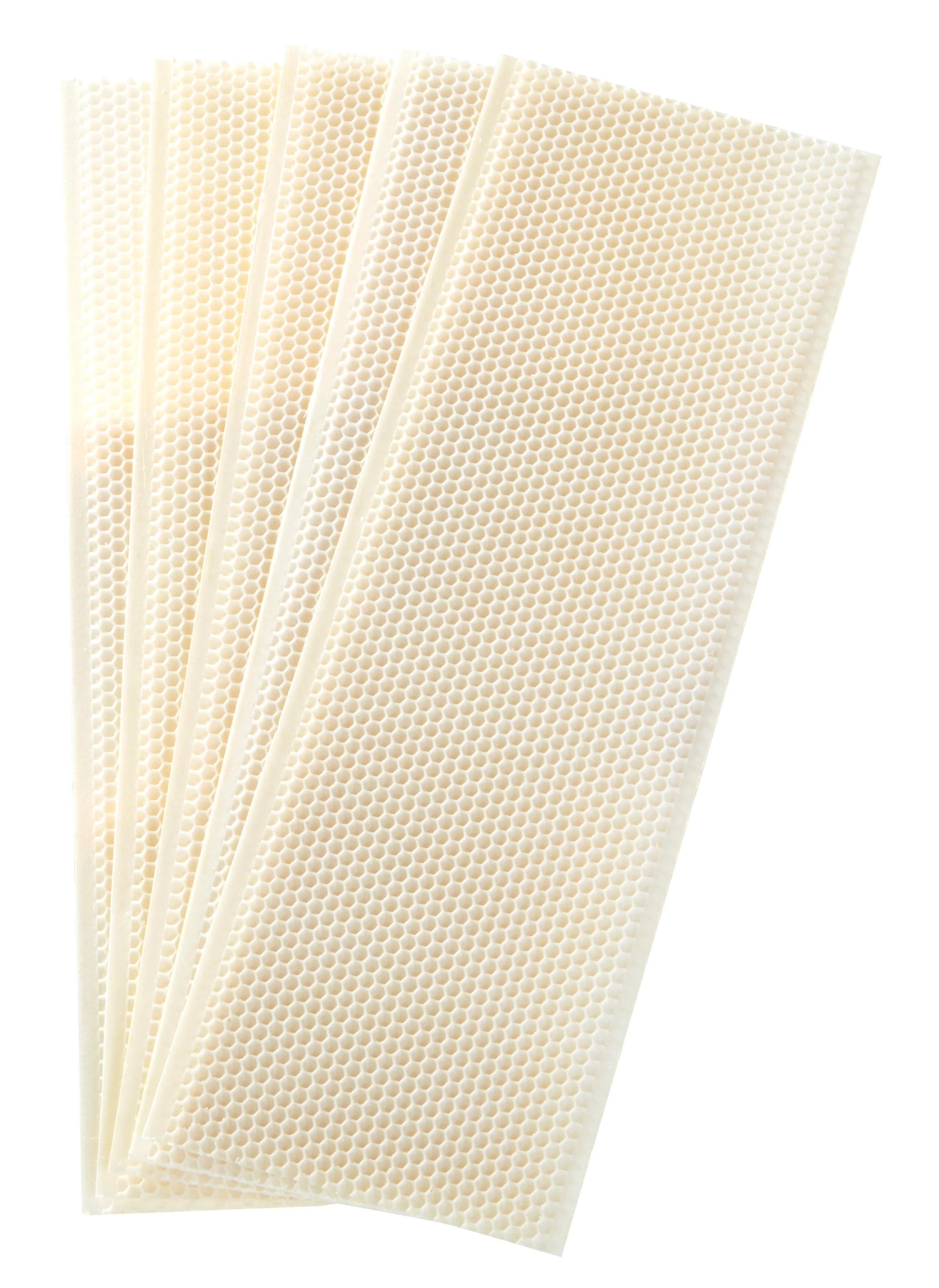 Medium Wax Coated Plastic Foundation