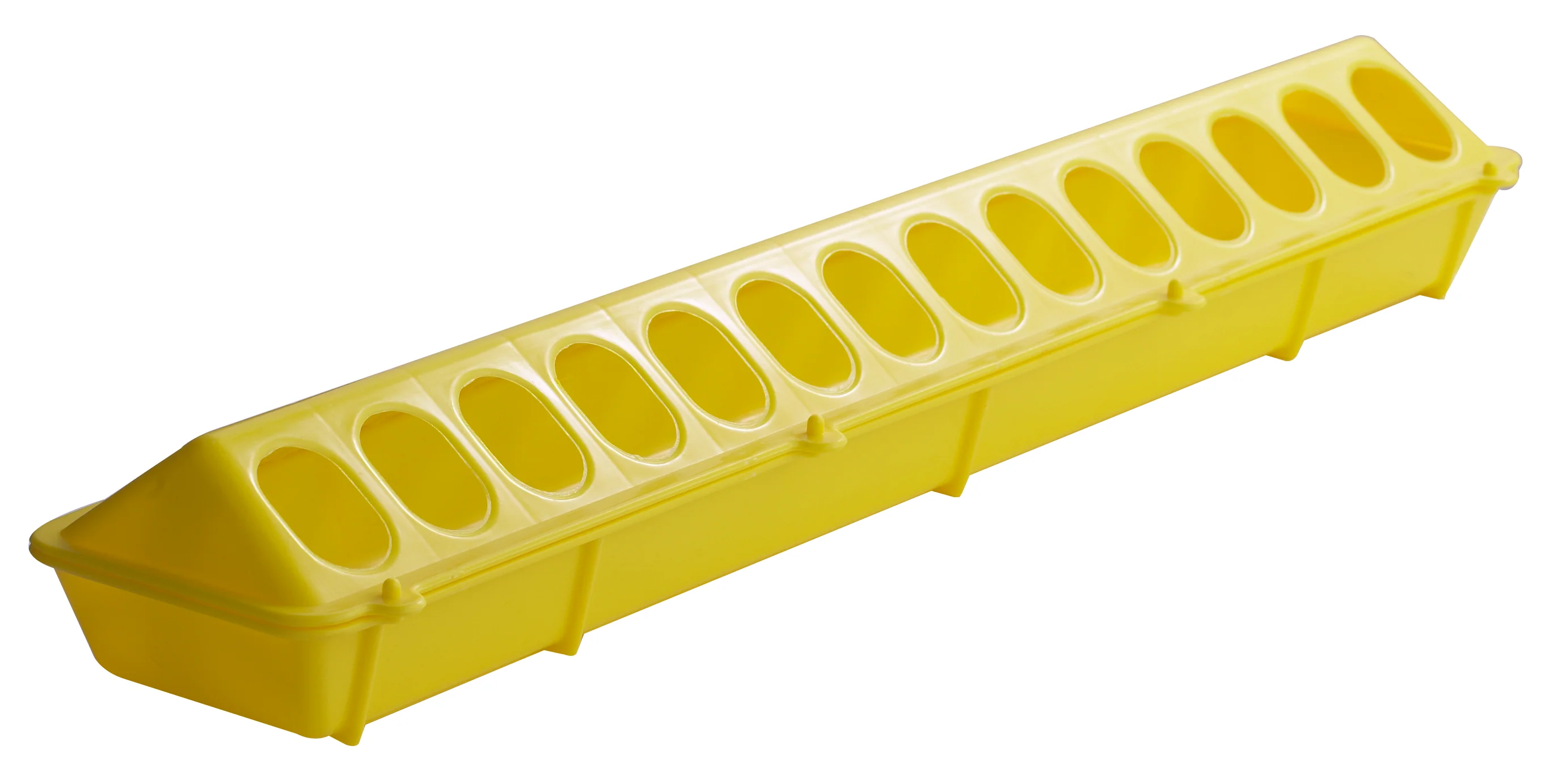 20 Inch Plastic Flip-Top Poultry Ground Feeder - Image 4