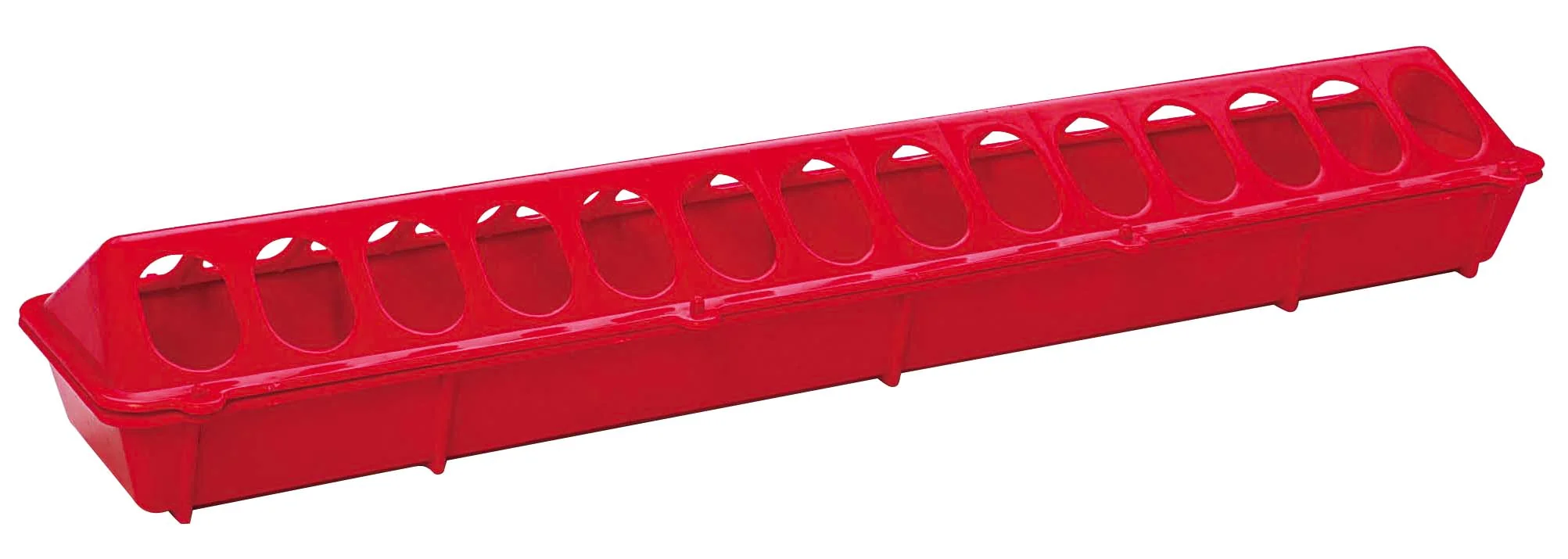 20 Inch Plastic Flip-Top Poultry Ground Feeder - Image 5