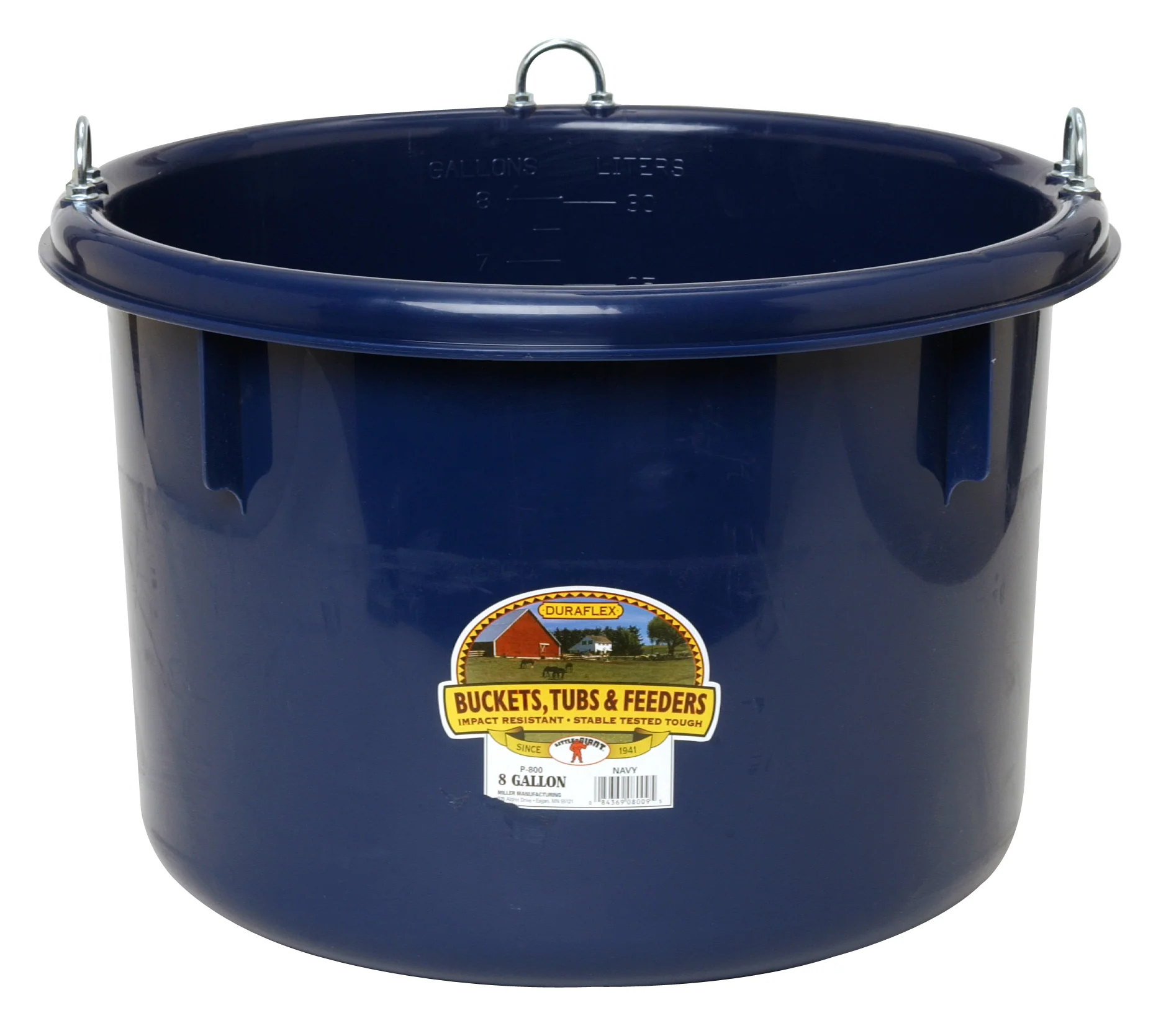 8 Gallon Plastic Round Feeder - Image 6