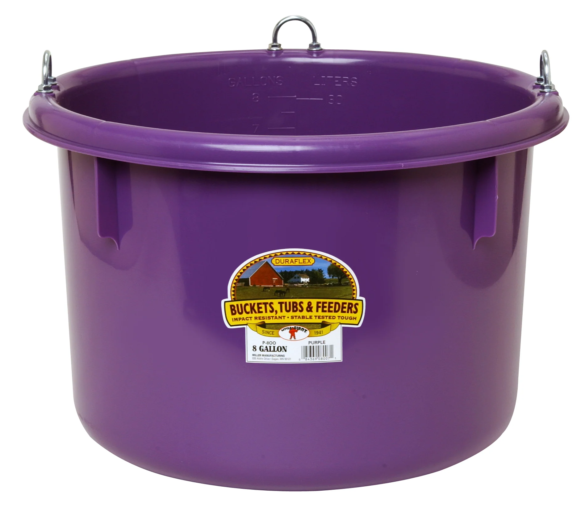 8 Gallon Plastic Round Feeder - Image 7