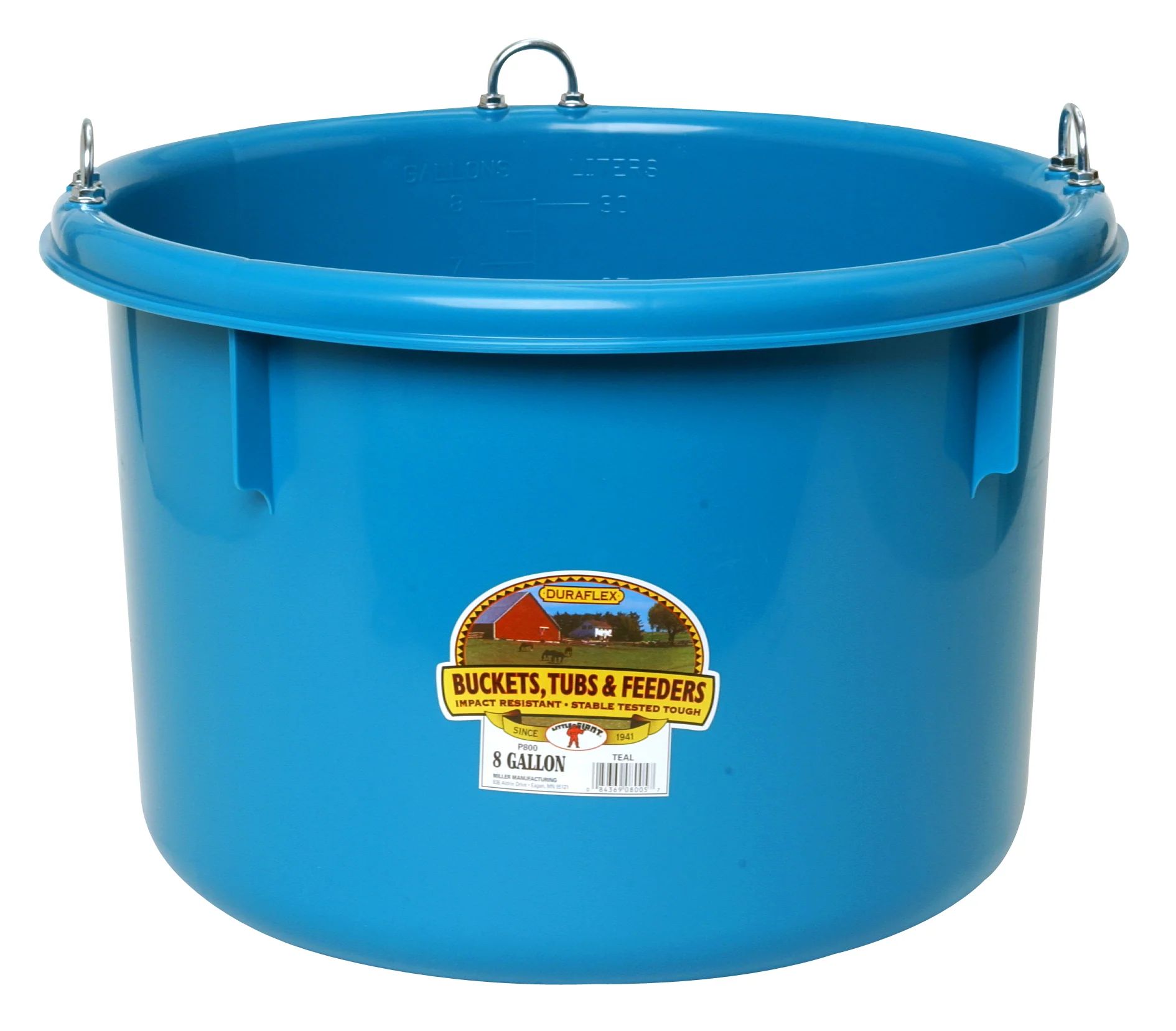 8 Gallon Plastic Round Feeder - Image 9