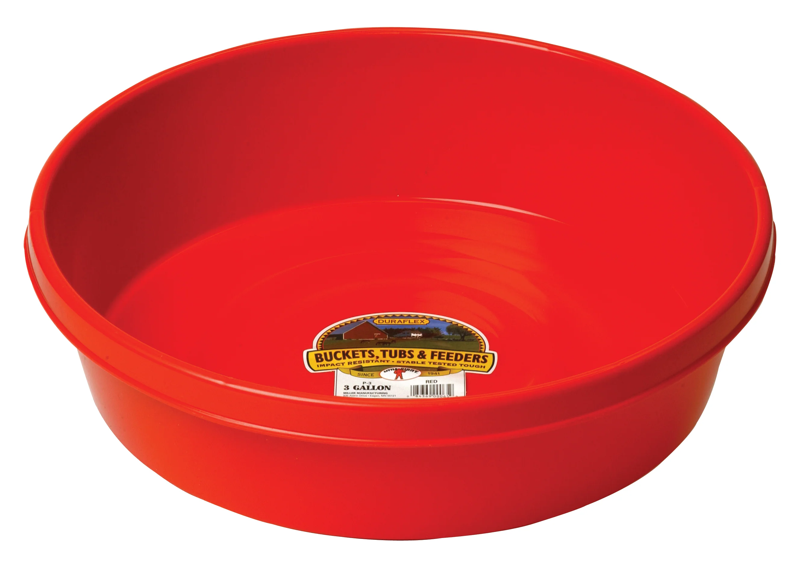 3 Gallon Plastic Utility Pan - Image 3