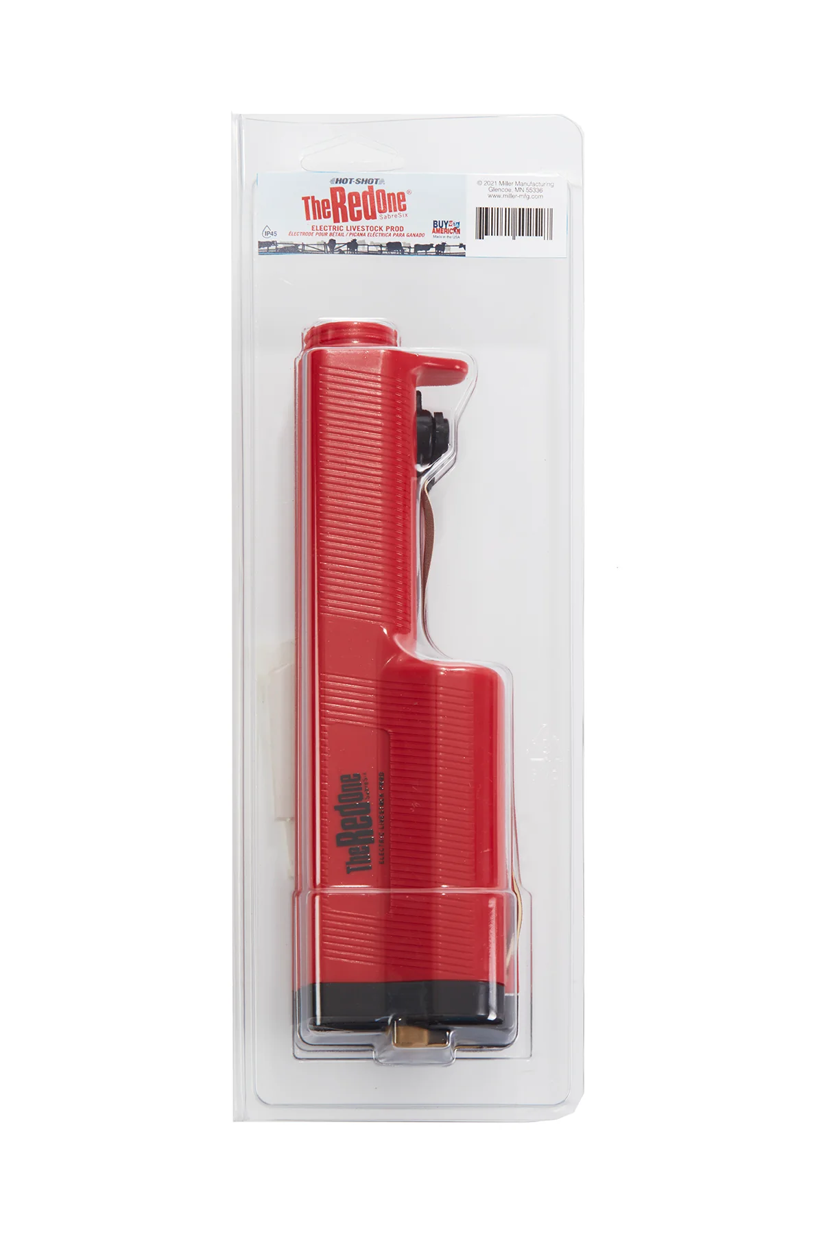 Red Prod Batt Clamshell